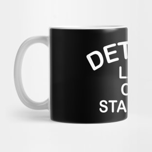 Detroit Last City Standing White Mug